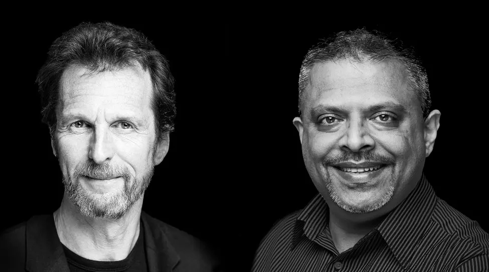 Geku George with Tom Wright- Partners of Wright Kuruvila Architects- WKA